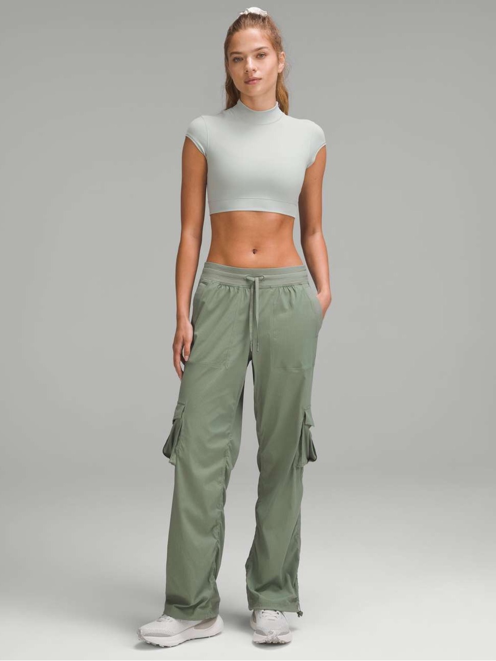 Lululemon Dance Studio Cargo Pants in Sage Green Small
